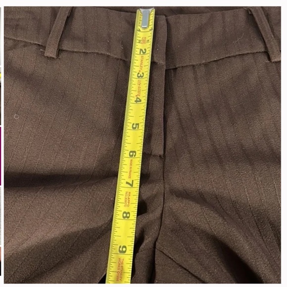 XOXO chocolate brown 2 piece pant suit set size blazer large bottom 9 - Picture 9 of 10